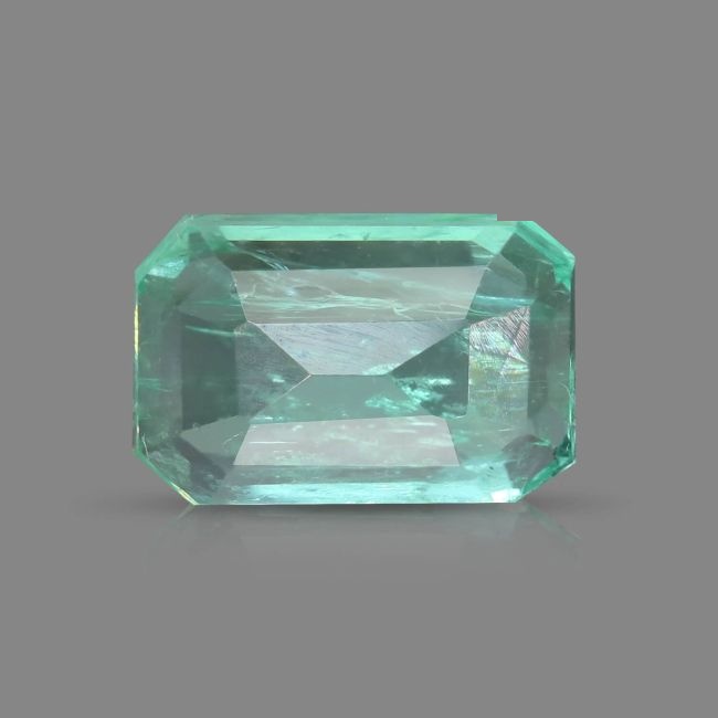 0.62 cts Untreated Round Emerald