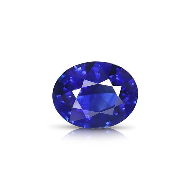 0.84 cts Untreated Oval Sapphire