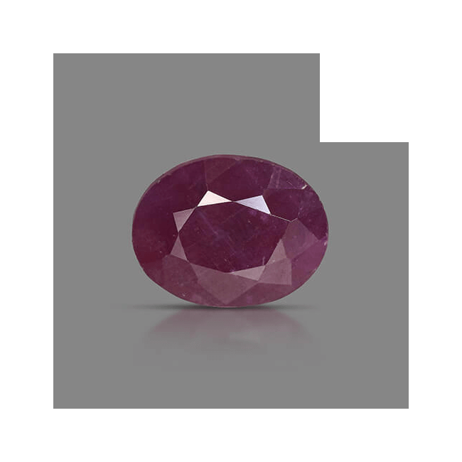 7.74 cts Untreated Oval Ruby