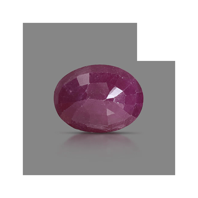 6.61 cts Untreated Oval Ruby