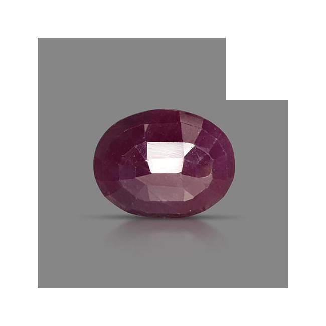 7.63 cts Untreated Oval Ruby