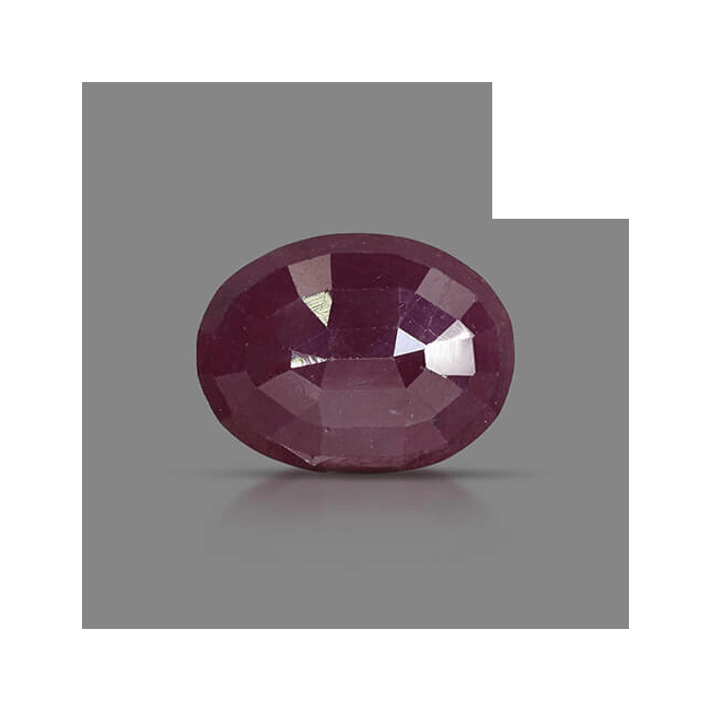 7.24 cts Untreated Oval Ruby