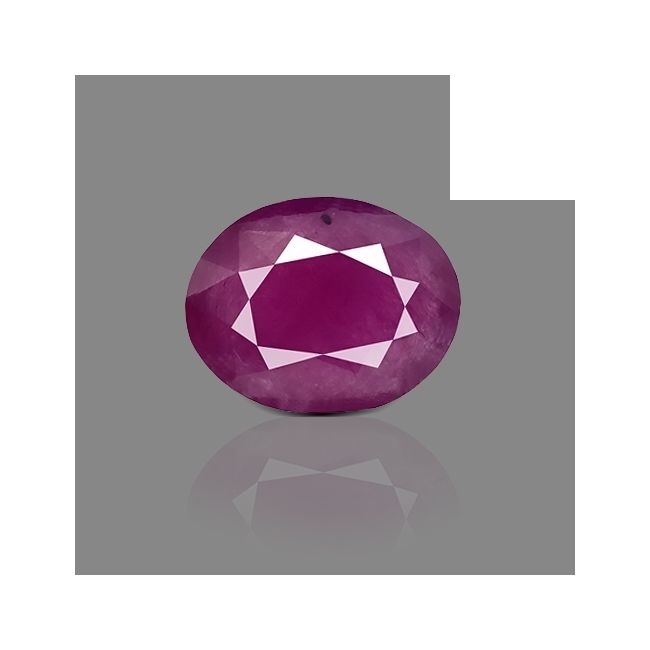 4.39 cts Untreated Oval Ruby