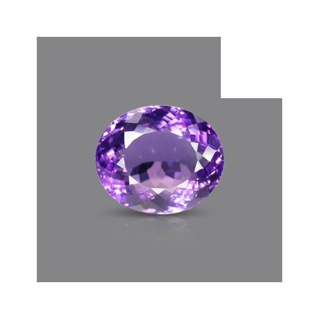 20.9 cts Untreated Oval Amethyst