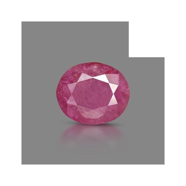5.67 cts Untreated Oval Ruby