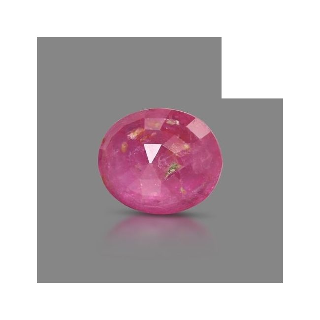 5.67 cts Untreated Oval Ruby