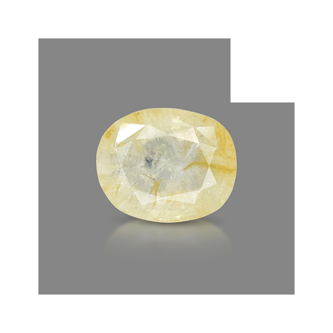 8.79 cts Untreated Oval Sapphire