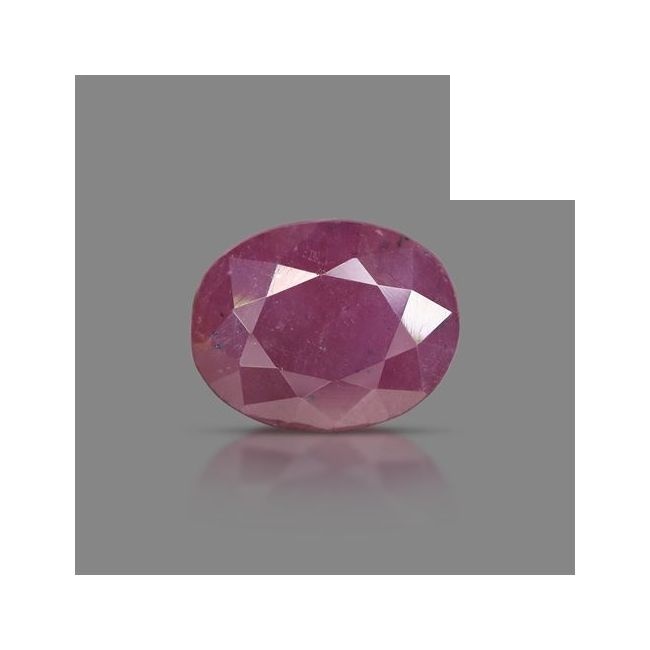6.87 cts Untreated Oval Ruby
