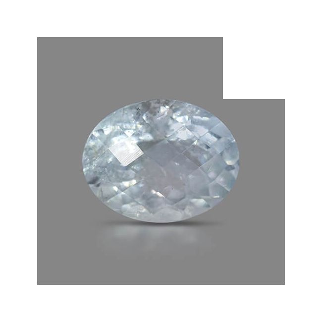 6.02 cts Untreated Oval Aquamarine