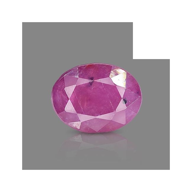 3.94 cts Untreated Oval Ruby
