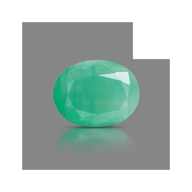 4.71 cts Untreated Oval Emerald