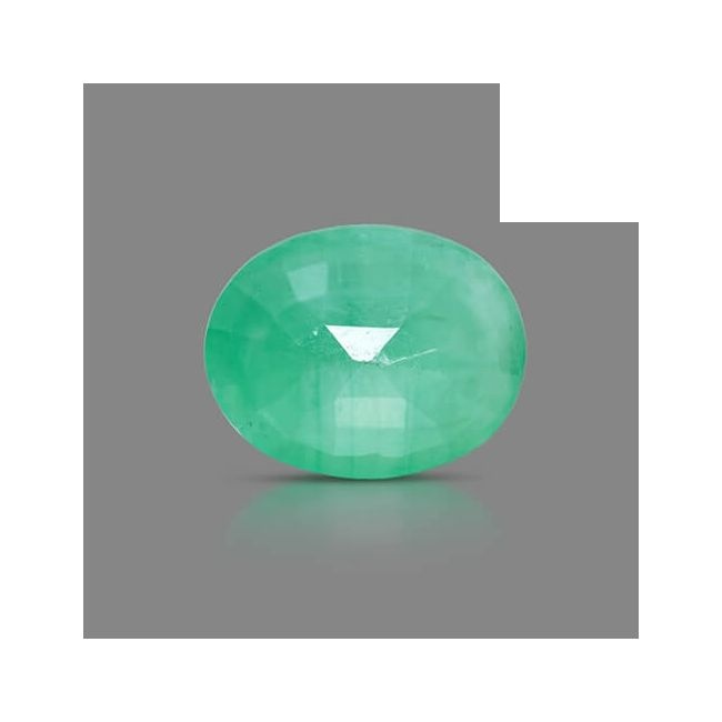 4.71 cts Untreated Oval Emerald