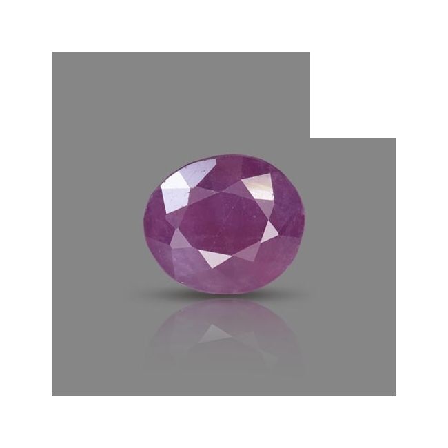 2.91 cts Untreated Oval Ruby