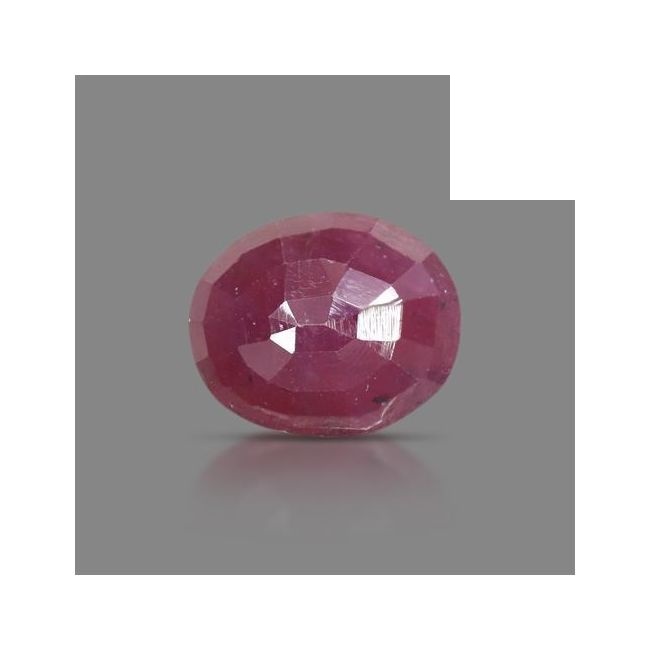 5.31 cts Untreated Oval Ruby