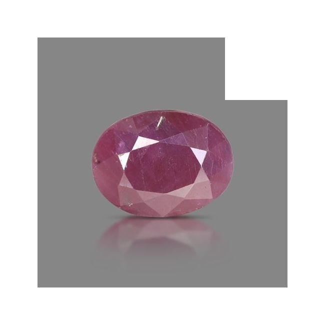 5.57 cts Untreated Oval Ruby