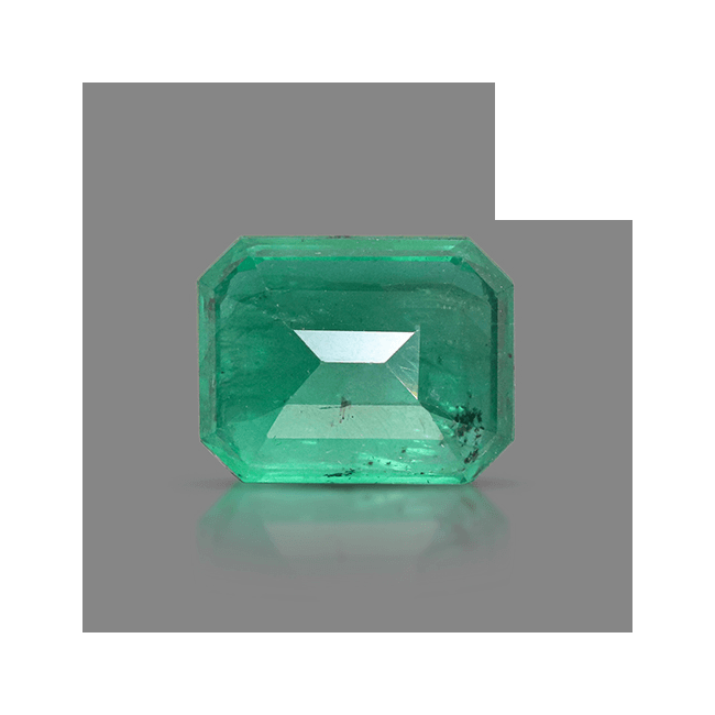 6.39 cts Untreated Oval Emerald
