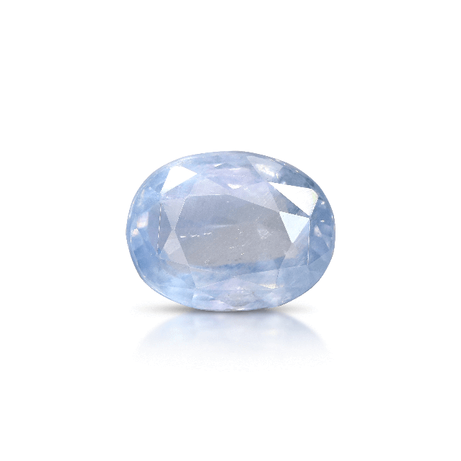 7.37 cts Untreated Oval Sapphire