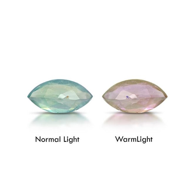 0.07 cts Untreated Pear Alexandrite