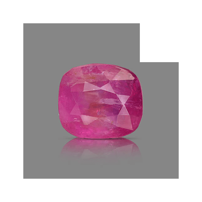 6.43 cts Untreated Cushion Ruby